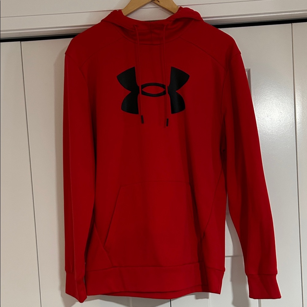 Under Armour Men's Red Pullover Hoodie
